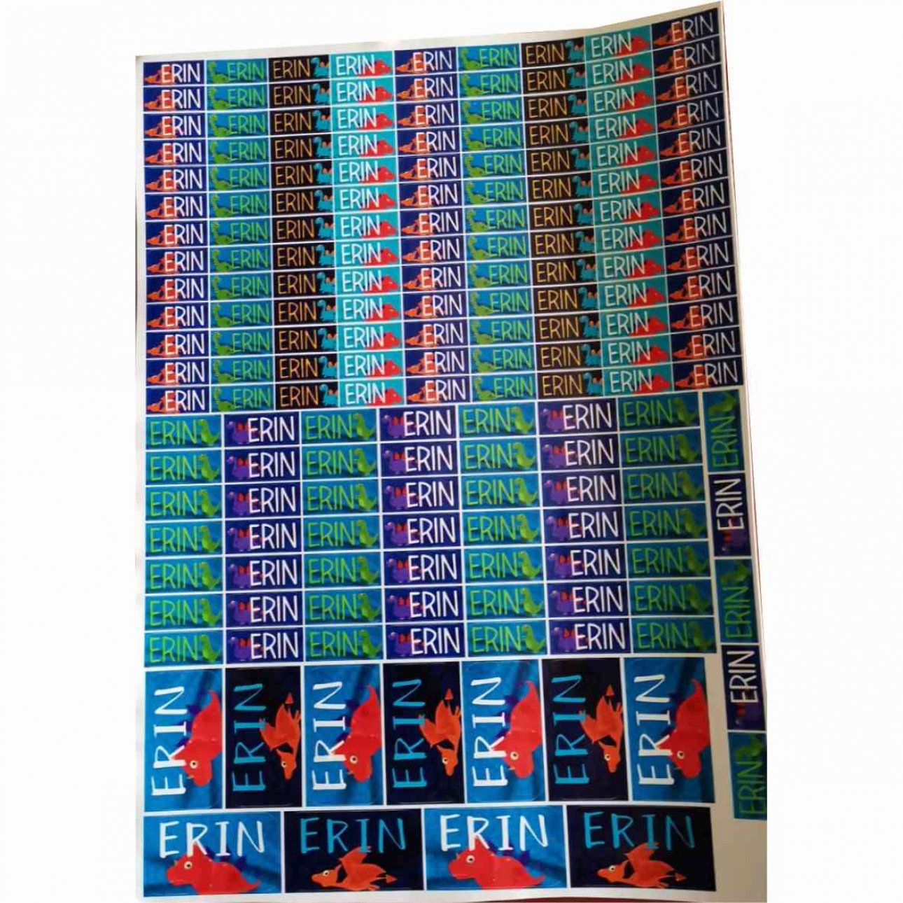 Iron-on Labels - A4