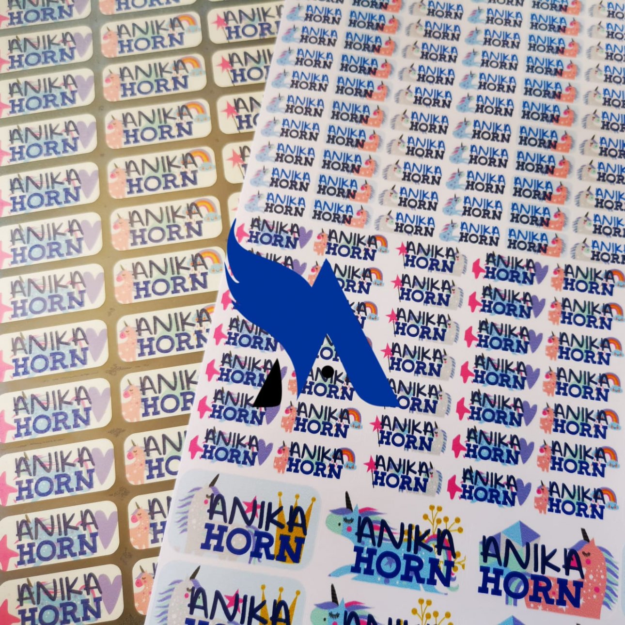 Stickers and Iron Ons Combo - A4