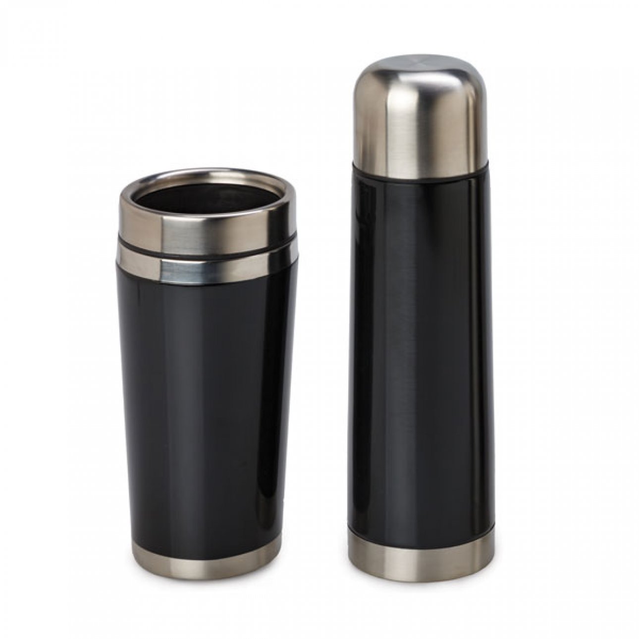 Flask and Mug set in carry bag